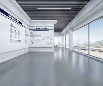 Modern Exhibition Hall-ID:437411078