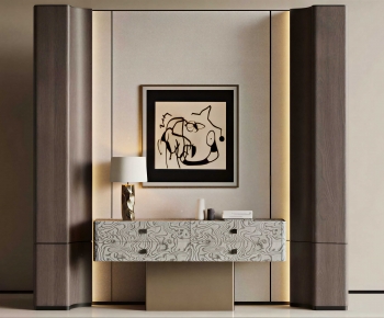 Modern Entrance Cabinet-ID:499295001