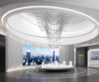 Modern Exhibition Hall-ID:239646914