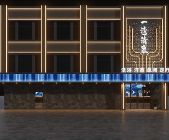 Modern Facade Element-ID:348830251