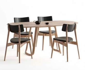 Nordic Style Dining Table And Chairs-ID:835834981