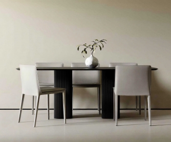 Modern Dining Table And Chairs-ID:875509026