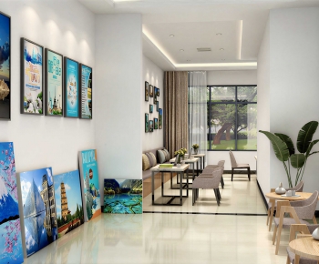 Modern A Living Room-ID:100879764