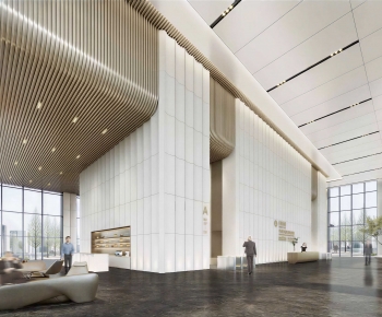 Modern Office Reception Desk-ID:581500566