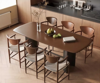 Modern Dining Table And Chairs-ID:888802058