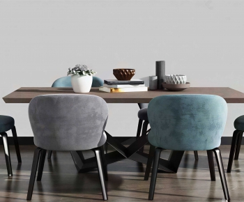 Modern Dining Table And Chairs-ID:231067908