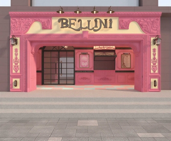 Modern Facade Element-ID:865037923