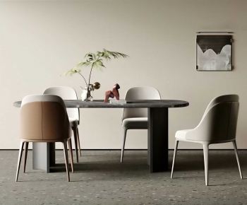 Modern Dining Table And Chairs-ID:855241066