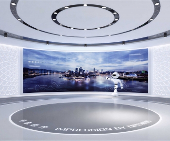 Modern Exhibition Hall-ID:778161054
