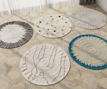 Modern Circular Carpet-ID:150906097