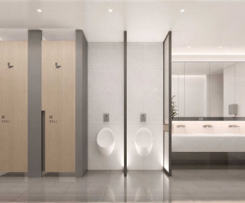 Modern Public Toilet-ID:373405935