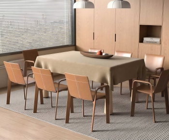 Modern Dining Table And Chairs-ID:538881068