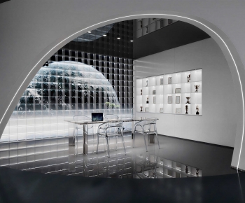 Modern Exhibition Hall-ID:808655984