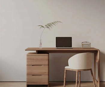 Modern Computer Desk And Chair-ID:985316044