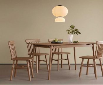 Modern Dining Table And Chairs-ID:568428995