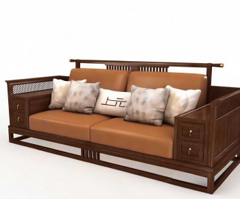 New Chinese Style A Sofa For Two-ID:532845978