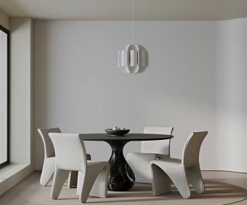 Modern Dining Table And Chairs-ID:396409992
