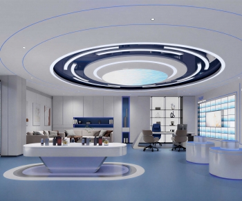 Modern Exhibition Hall-ID:103490492