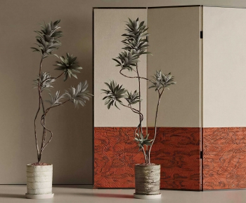 Modern Ground Green Plant Potted Plants-ID:776048906