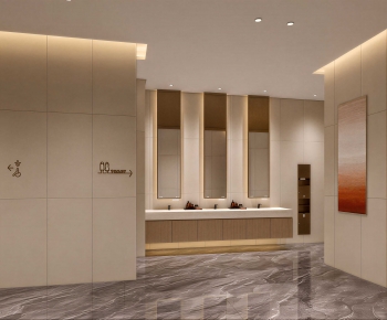 Modern Public Toilet-ID:422849898