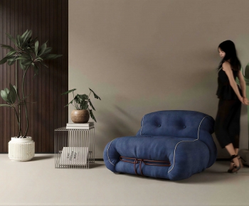 Modern Single Sofa-ID:327553037