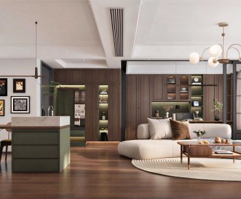 Modern A Living Room-ID:978999172