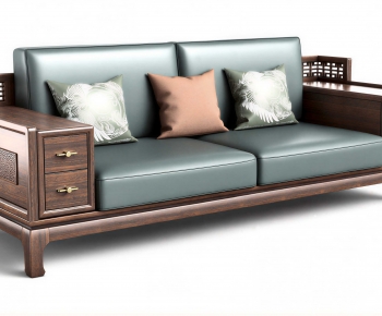 New Chinese Style A Sofa For Two-ID:211864956