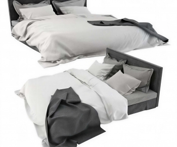 Modern Double Bed-ID:330353027