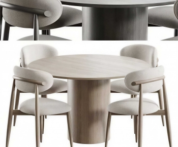 Modern Dining Table And Chairs-ID:528590733