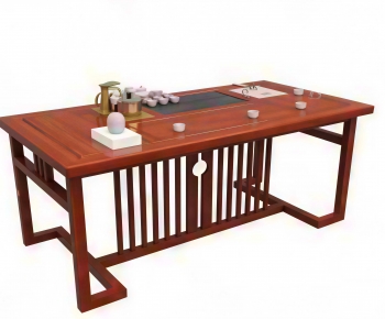 New Chinese Style Tea Tables And Chairs-ID:315298084