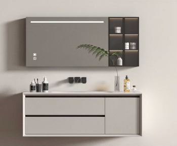 Modern Bathroom Cabinet-ID:354408033