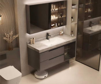 Modern Bathroom Cabinet-ID:246316915