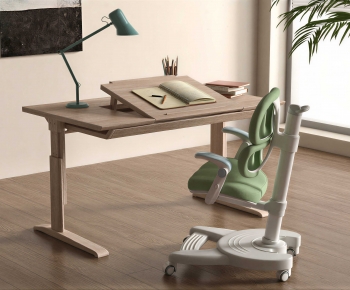 Modern Computer Desk And Chair-ID:416165118