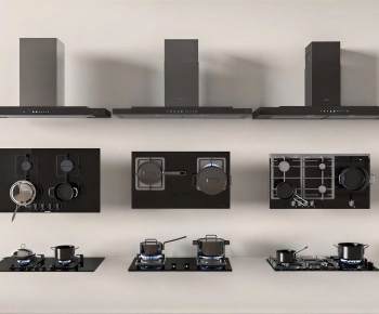 Modern Kitchen Electric Gas Range-ID:110866076