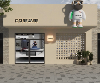 Modern Facade Element-ID:420970926