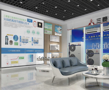 Modern Exhibition Hall-ID:394265896