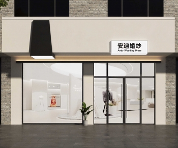 Modern Facade Element-ID:599828004