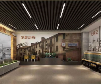 Modern Exhibition Hall-ID:906577113