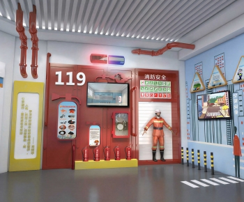 Modern Exhibition Hall-ID:846342098