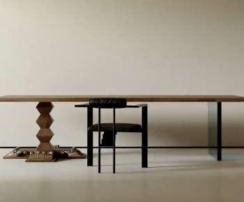 Modern Computer Desk And Chair-ID:200582985