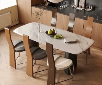 Modern Dining Table And Chairs-ID:133594992