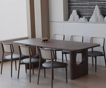 Modern Dining Table And Chairs-ID:634450913