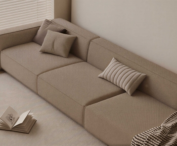 Modern Three-seat Sofa-ID:858784911