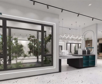 Modern Exhibition Hall-ID:812716966