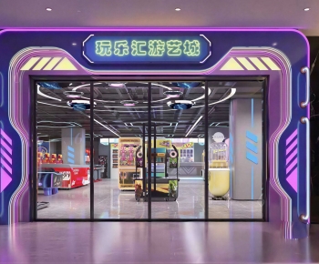 Modern Facade Element-ID:133605961