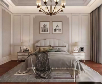 American Style Bedroom-ID:193631896