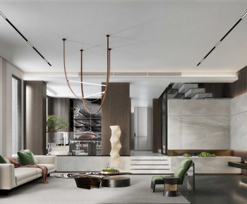 Modern A Living Room-ID:451950078