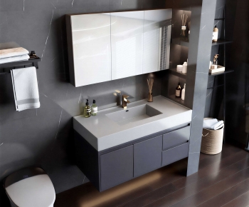 Modern Bathroom Cabinet-ID:234448912