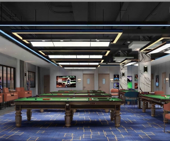 Modern Billiard Room-ID:485702991