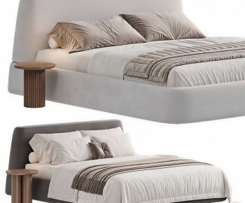 Modern Double Bed-ID:419460065